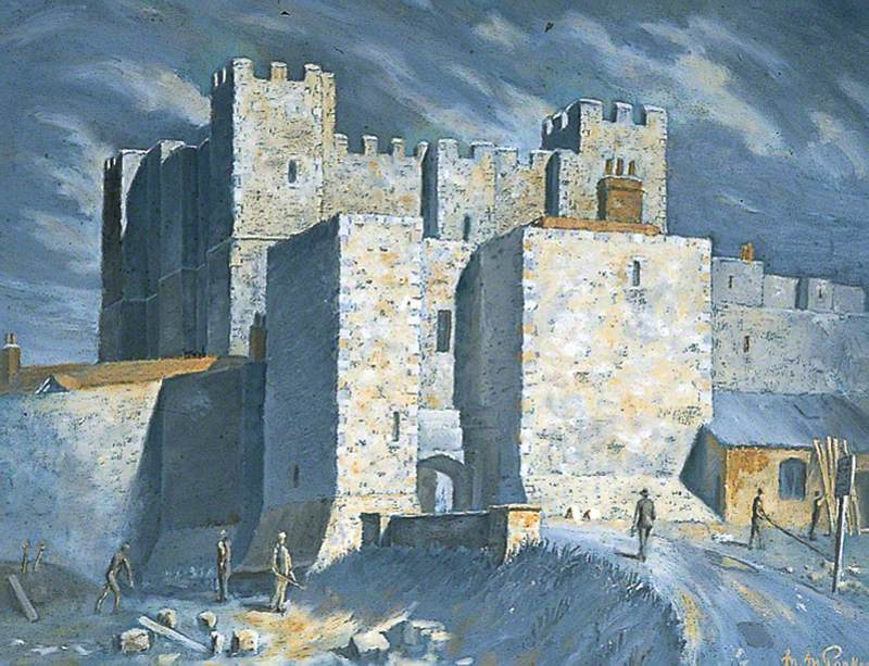 Palace Gate and Castle Keep, Dover Castle, Kent