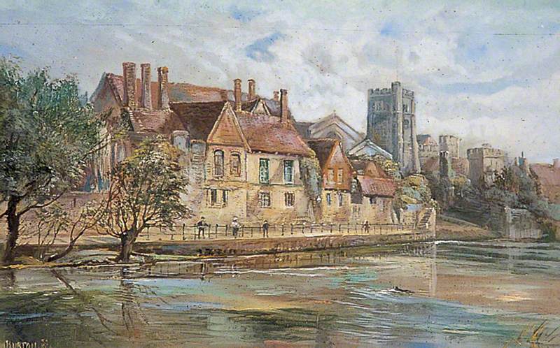 River Scene at Maidstone, Kent