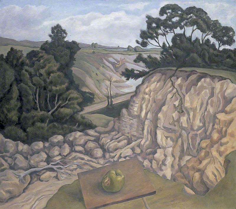 Quarry with Apple