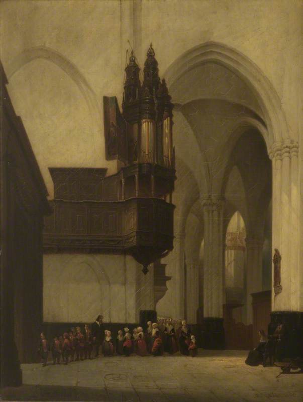 Church Interior, Amsterdam