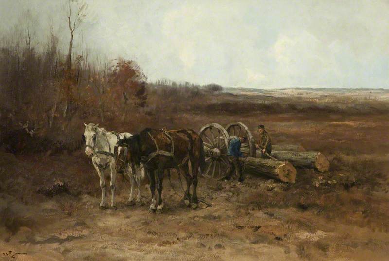 Hauling Timber