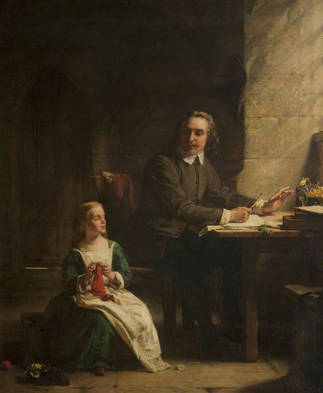 John Bunyan in Bedford Prison