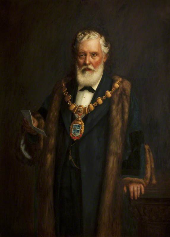 Alderman James Fish (1836–1913), JP, Mayor of Blackpool (1887–1888 & 1888-1889)
