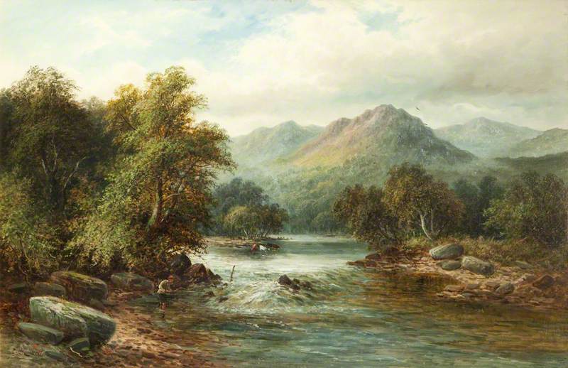 On the River Dee, North Wales