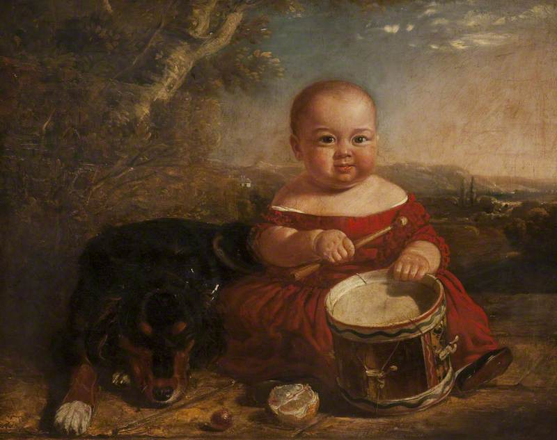 Child with a Drum