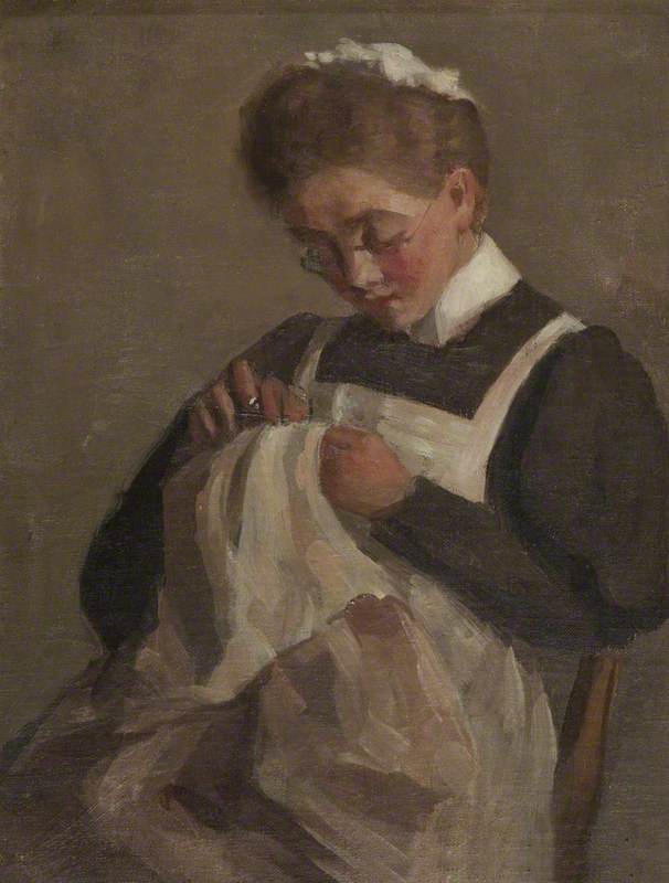 The Sewing Maid