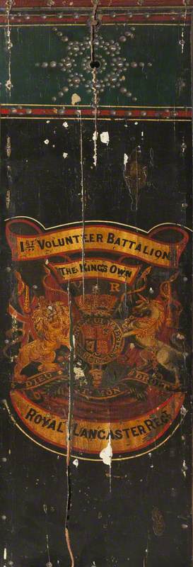 Drum Shell, 1st Volunteer Battalion, King's Own Royal Lancaster Regiment (1883–1901)