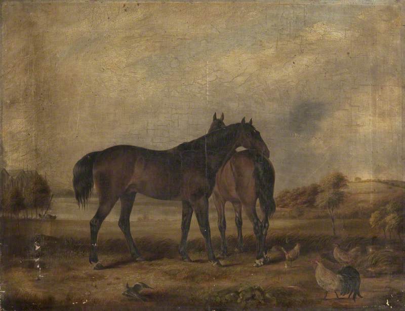 Two Horses Belonging to John Armstrong