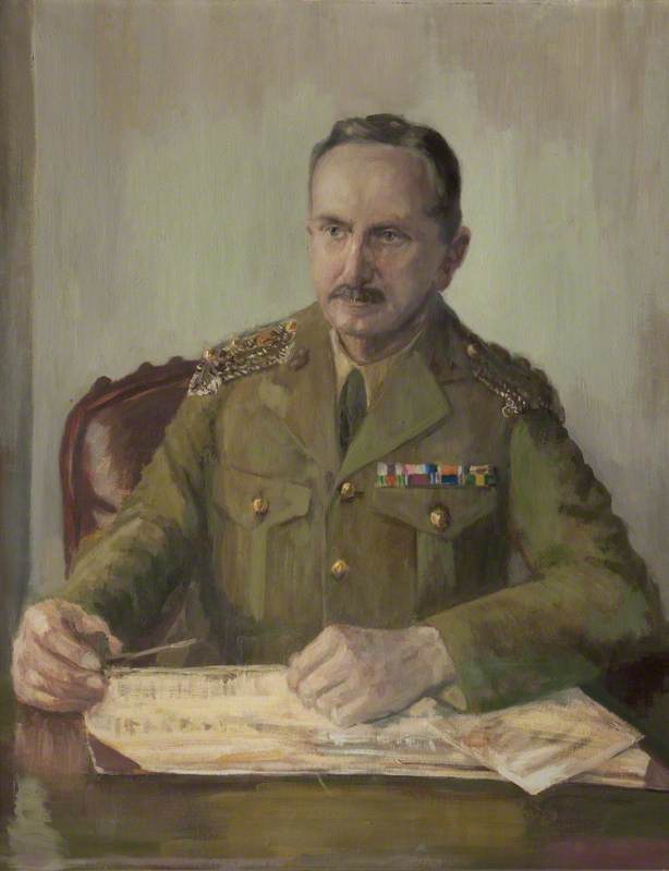 Lieutenant Colonel D. H. Bates, MC, TC, Commanding Officer Duke of Lancaster's Own Yeomanry (1930–1934)