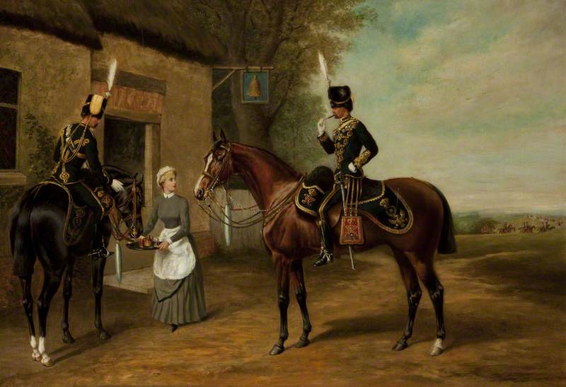 Officers of the 14th King's Hussars