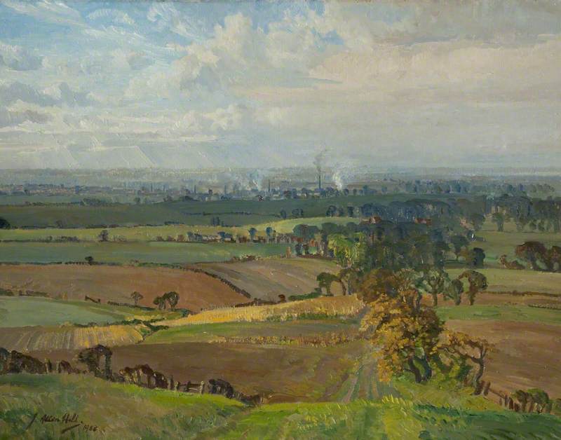 Panoramic View of Leyland and Farington