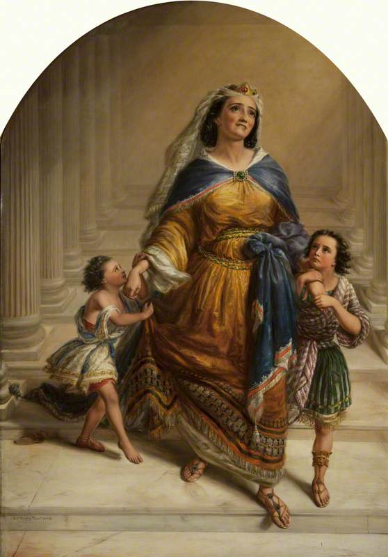 Mariamne, Wife of King Herod, and Her Children going to Their Execution