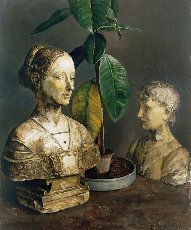 Head of a Woman and a Boy