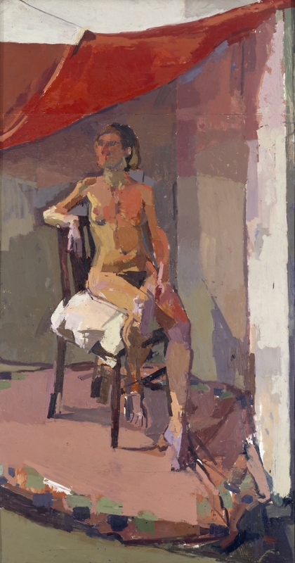 Seated Female Nude