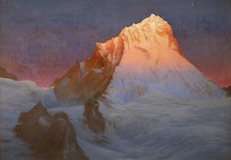 Sunrise on Dent Blanche