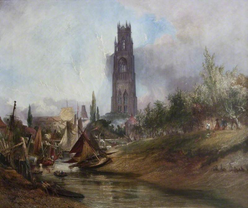St Botolph's from the Witham, Boston, Lincolnshire