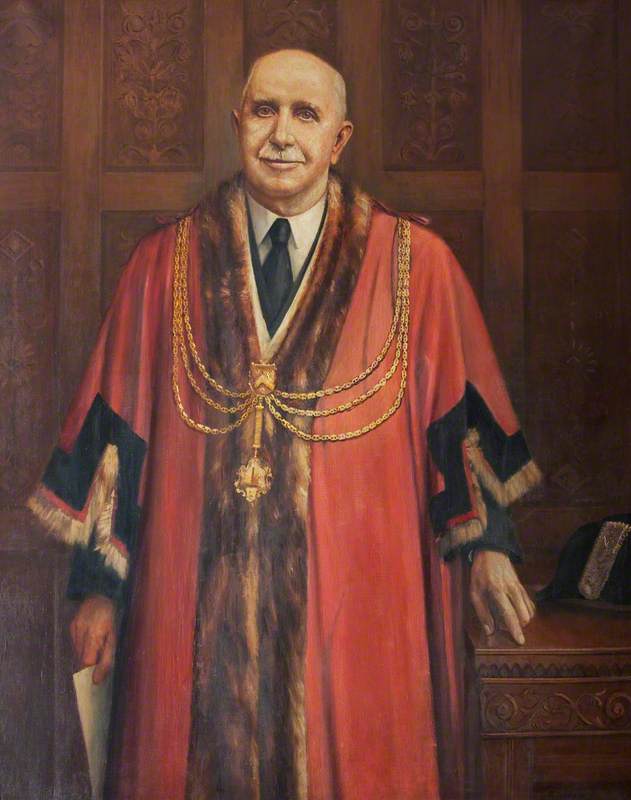 Alderman J. H. Tate, JP, Mayor of Grimsby (1913–1914)
