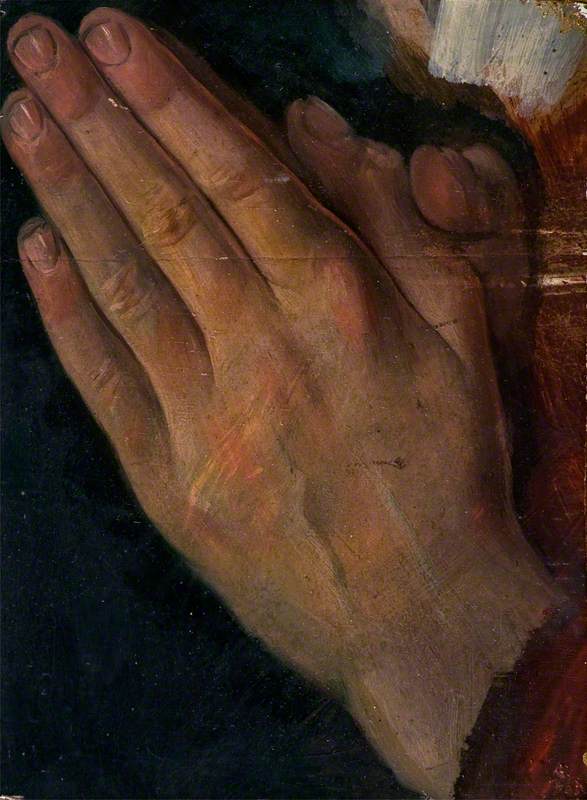 Boy's Praying Hands