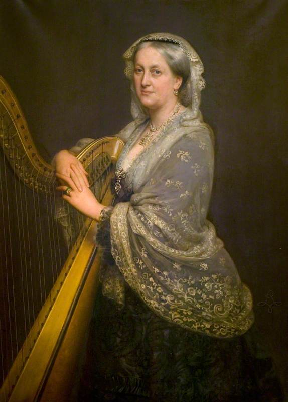 Louisa Cracroft-Amcotts (1819–1911), Wife of Gervase Tottenham Waldo Sibthorp, MP