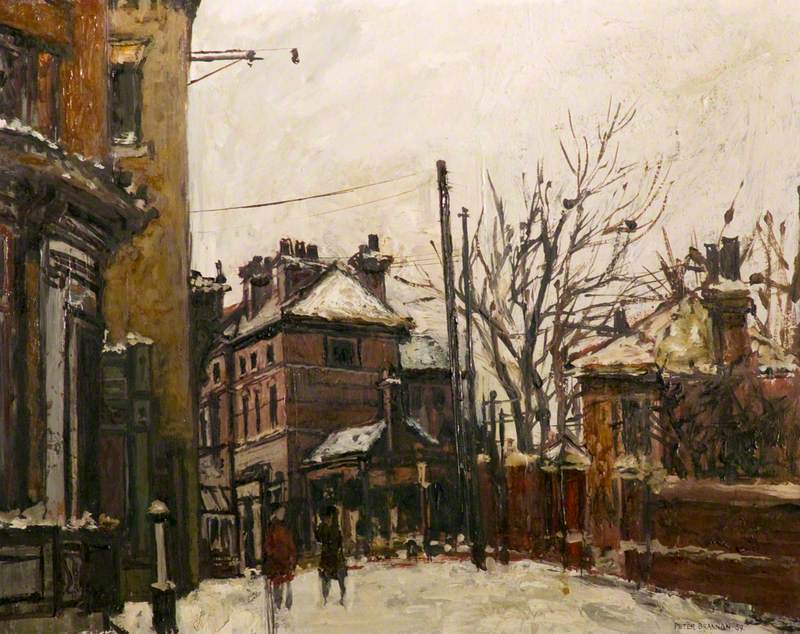 Winter Street Scene