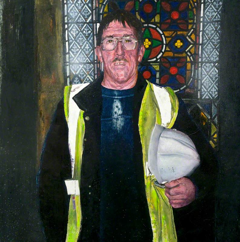 Study for Cathedral Painting VI, Stuart Bonfield, Supervisor