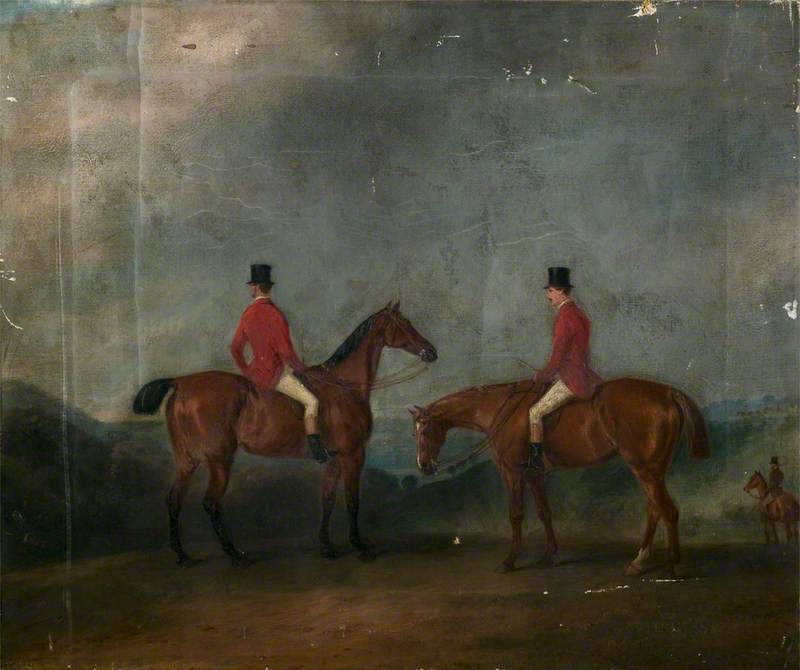 Two Huntsmen in a Landscape