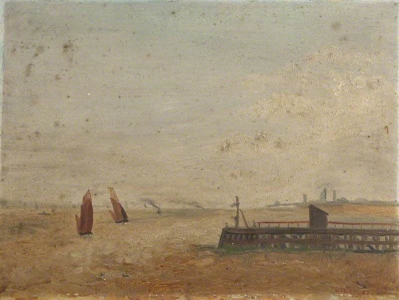 The Mouth of the Humber from Grimsby Docks, Lincolnshire
