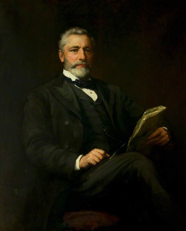 Alderman Edward Wood (1839–1917), JP, Mayor of Leicester (1888, 1895, 1901 & 1906)