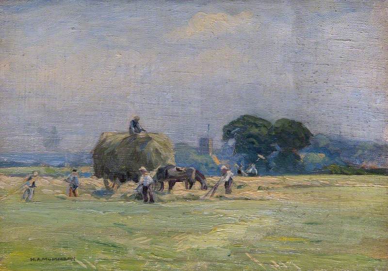 Haymaking at Church Farm