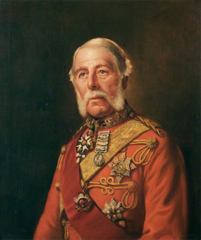 General Lord Richard Airey, 17th Colonel of the Royal Fusiliers (1868–1881)