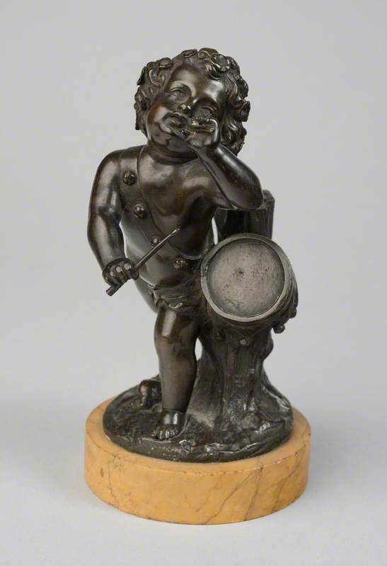 Putto Playing a Drum
