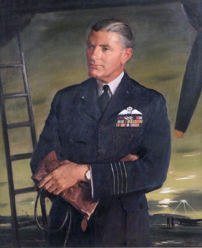 Group Captain Keith Hampshire DSO, DFC, MA (Cantab)