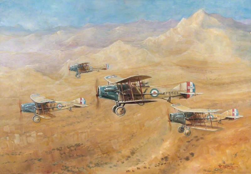 Bristol Fighters over the Himalayas