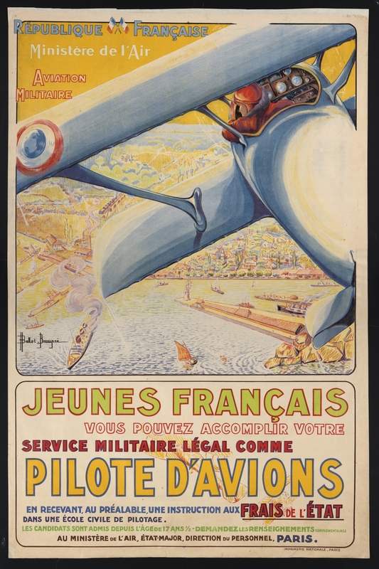 Jeunes Français, vous pouvez accomplir votre service militaire légal comme pilote d'avions