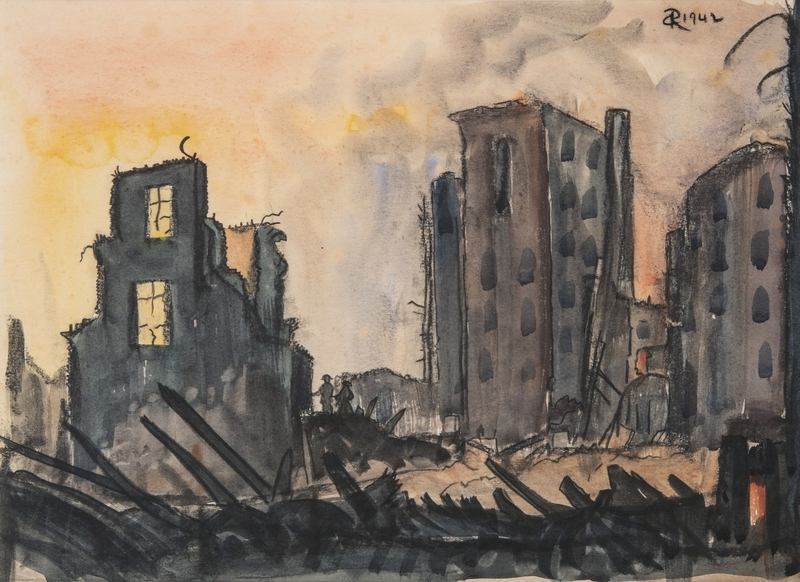 London Blitz – Searching the Rubble