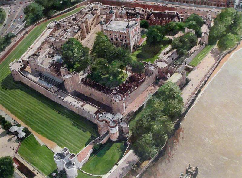 Artist's Impression of the Tower of London Site, 1999