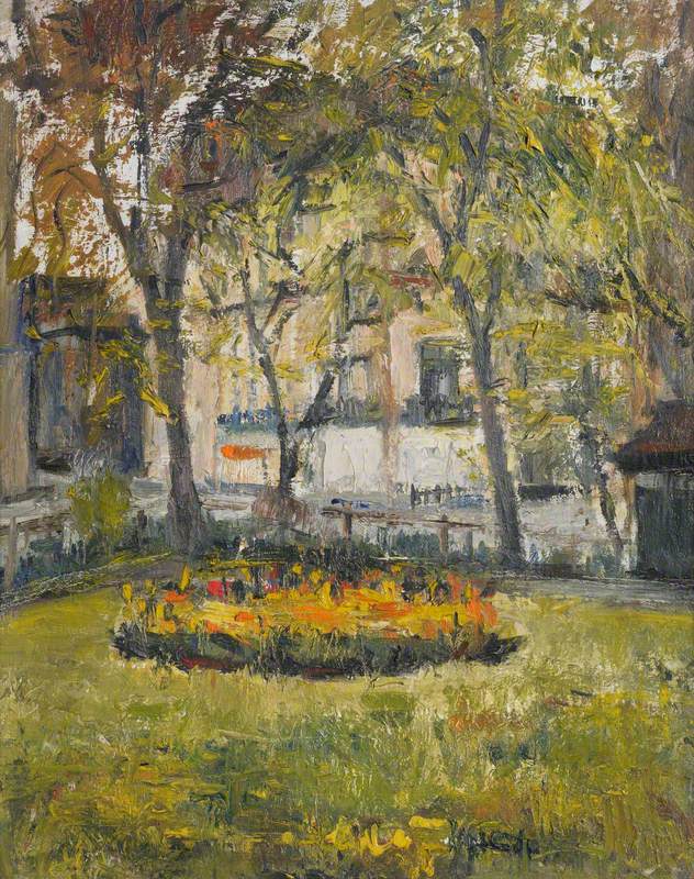 A London Square, Spring