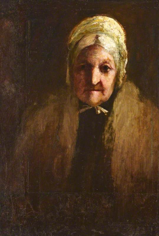 Grace Murray (?) in Old Age