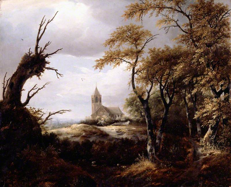 Landscape with a Church