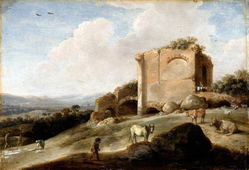 Landscape with Roman Ruin