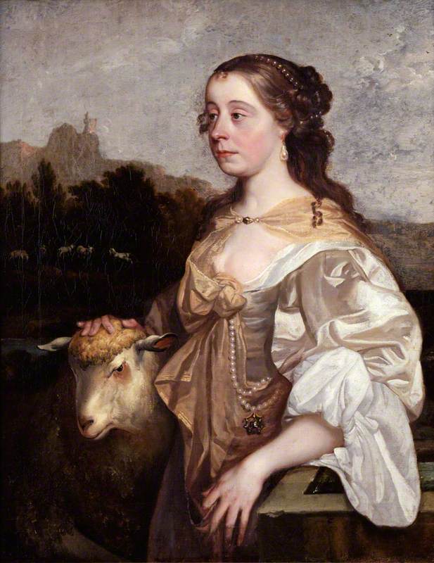 Portrait of a Lady as a Shepherdess