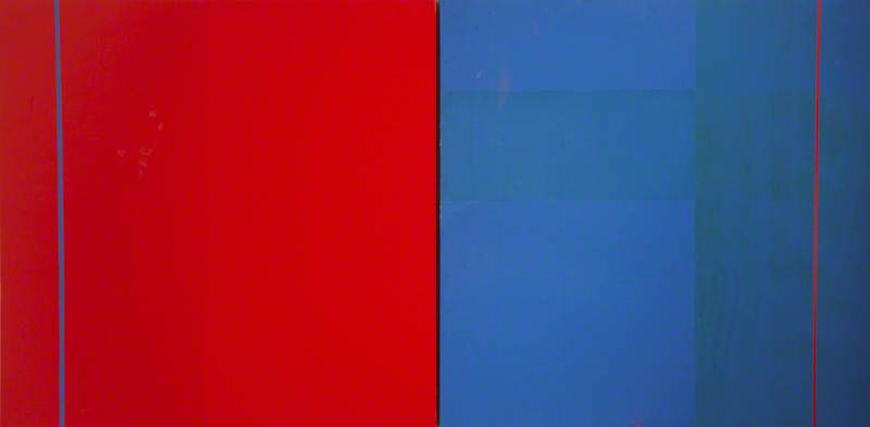 Untitled (Blue, Red)