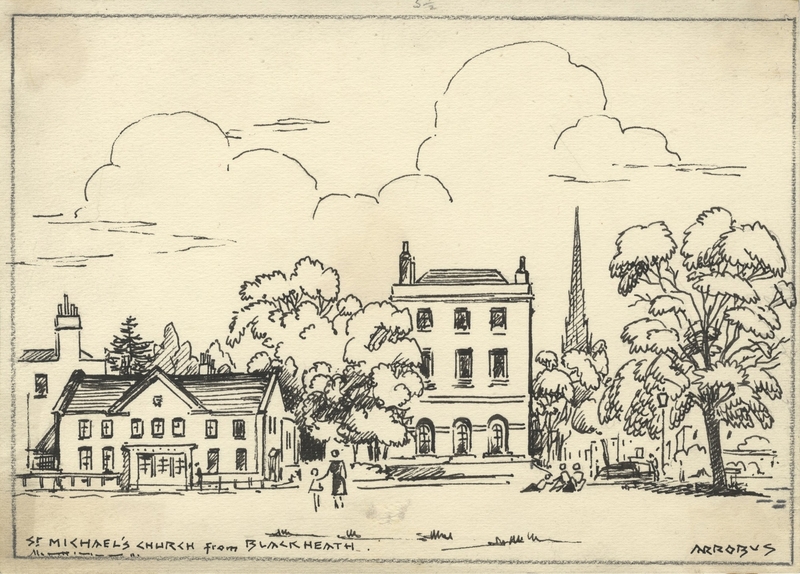 St Michael's Church from Blackheath