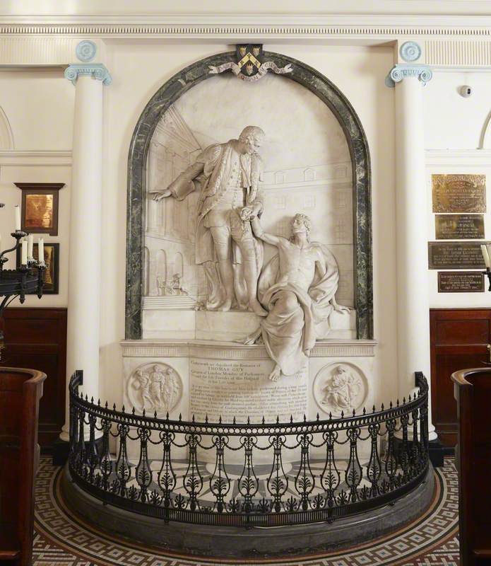 Memorial to Thomas Guy (1644–1724)