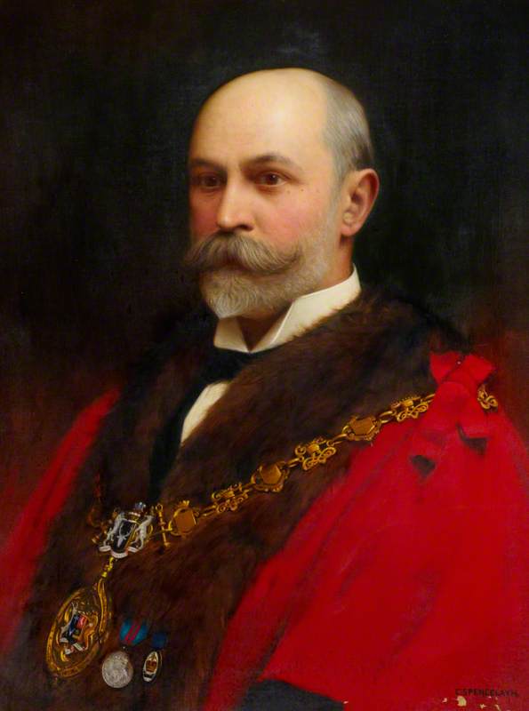 Alderman Robert Gordon Brew (1859–1937), Mayor of Lewisham (1912–1913)