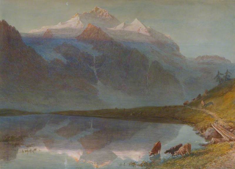 Mountain Scene – Jungfrau