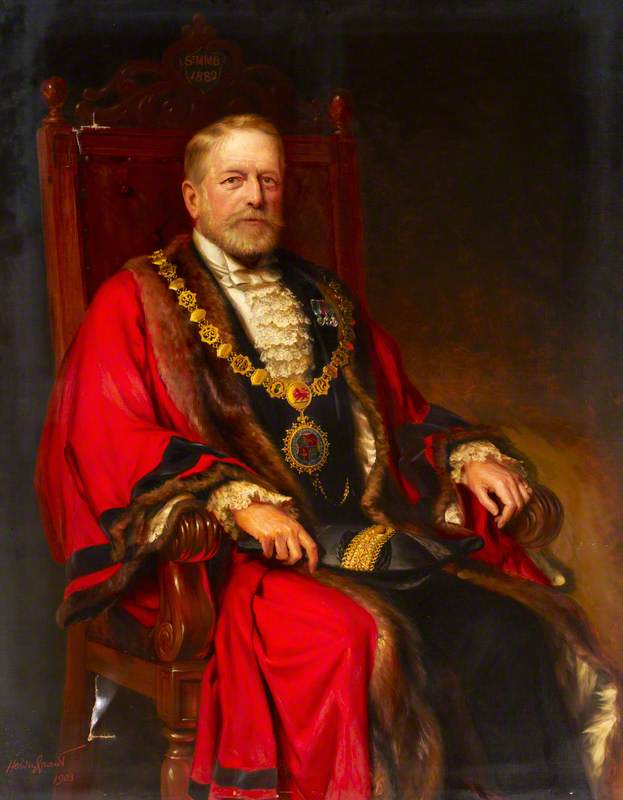 Colonel Samuel Bourne Bevington (1832–1907), JP, Mayor of Bermondsey (1900–1902)