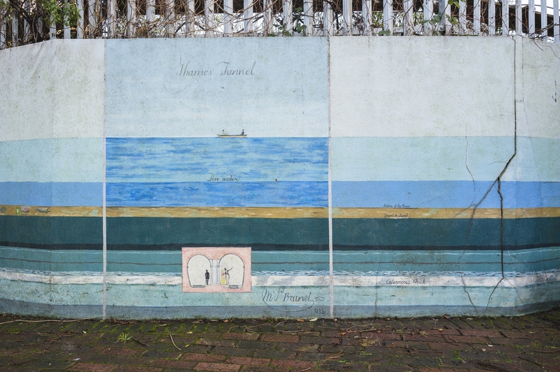 The Brunel Museum Tunnel Mural