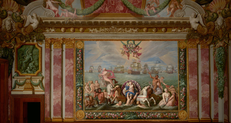 The Queen's Drawing Room – A Mythological Sea Triumph (south wall)