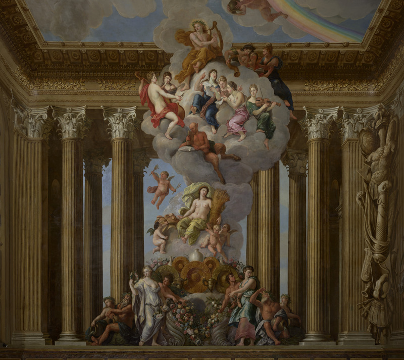 The King's Staircase – Apollo and the Muses (north wall)